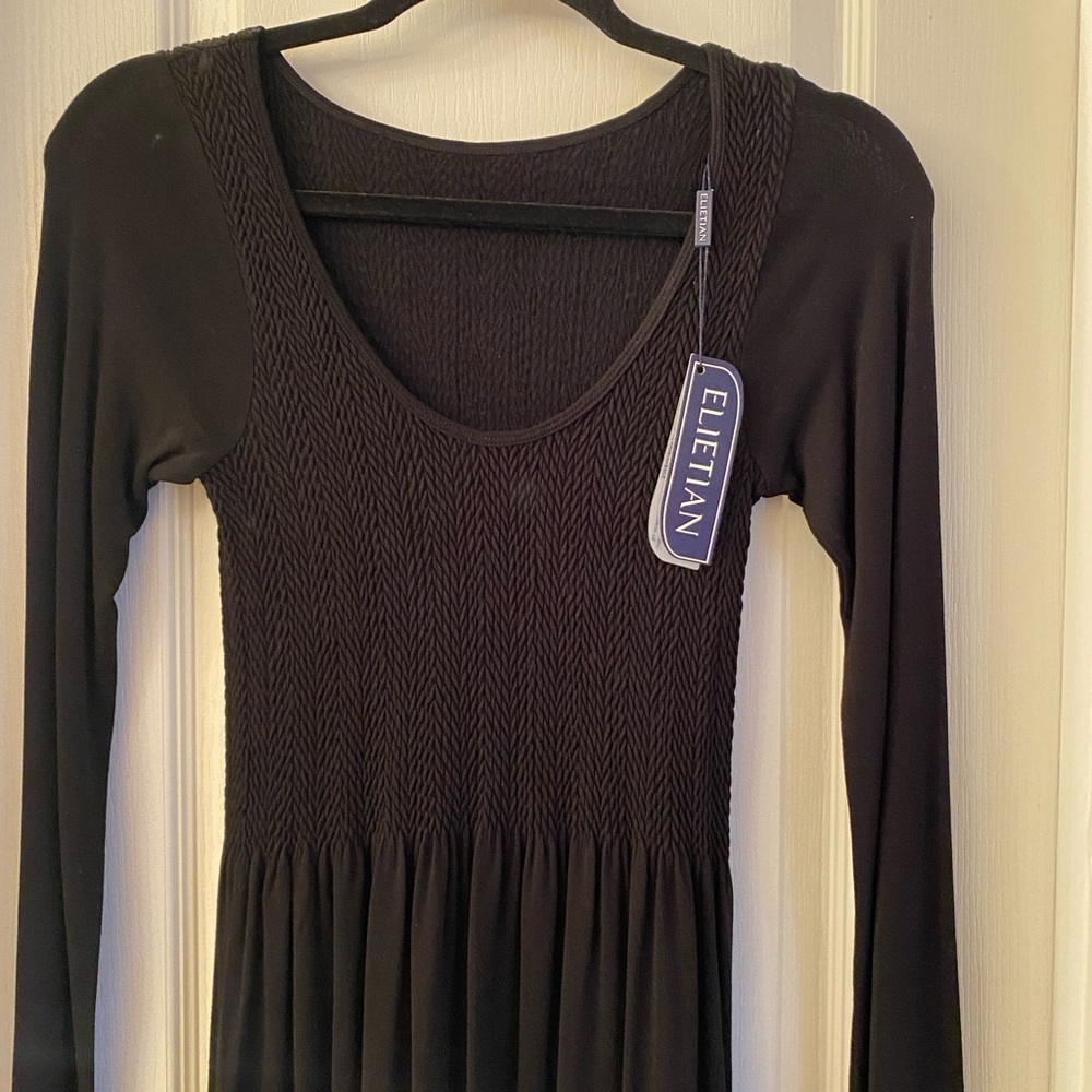 Simple black dress